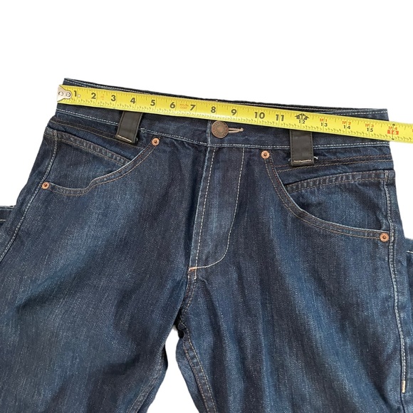 Mens Armani Exchange Dark Wash Denim Blue Jeans 32 by 30 - Picture 13 of 13